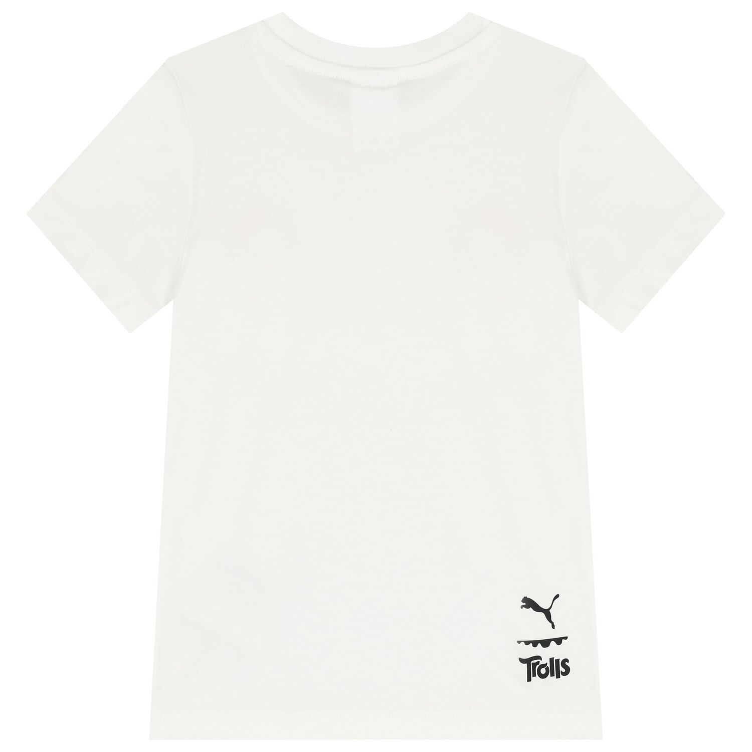 تيشيرت بنات بطبعة باللون الأبيض, 2, hi-res image number null