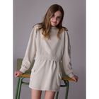 طقم تنور بنات كارجو باللون الرمادى, 1, hi-res