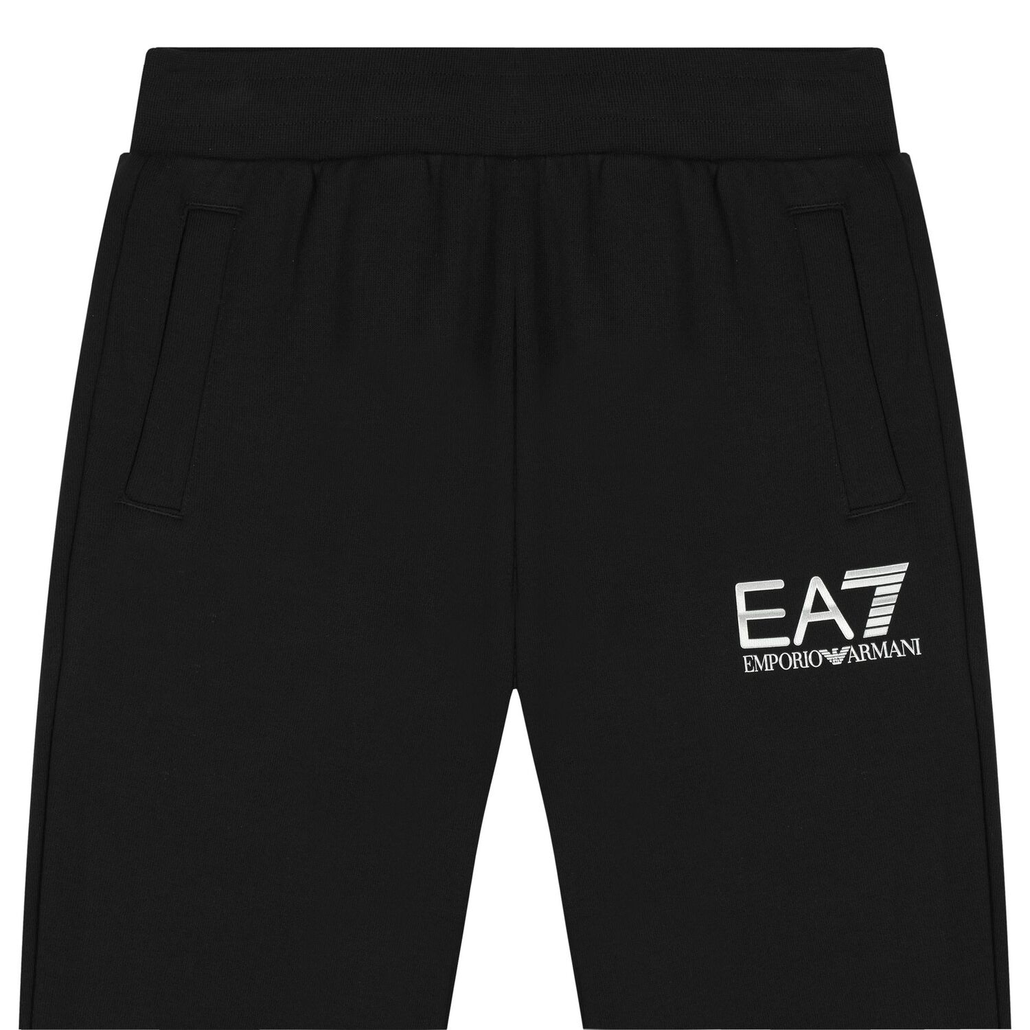 Boys Black Logo Joggers, 1, hi-res image number null