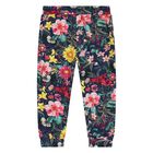 Younger Girls Pink Floral Tracksuit, 1, hi-res
