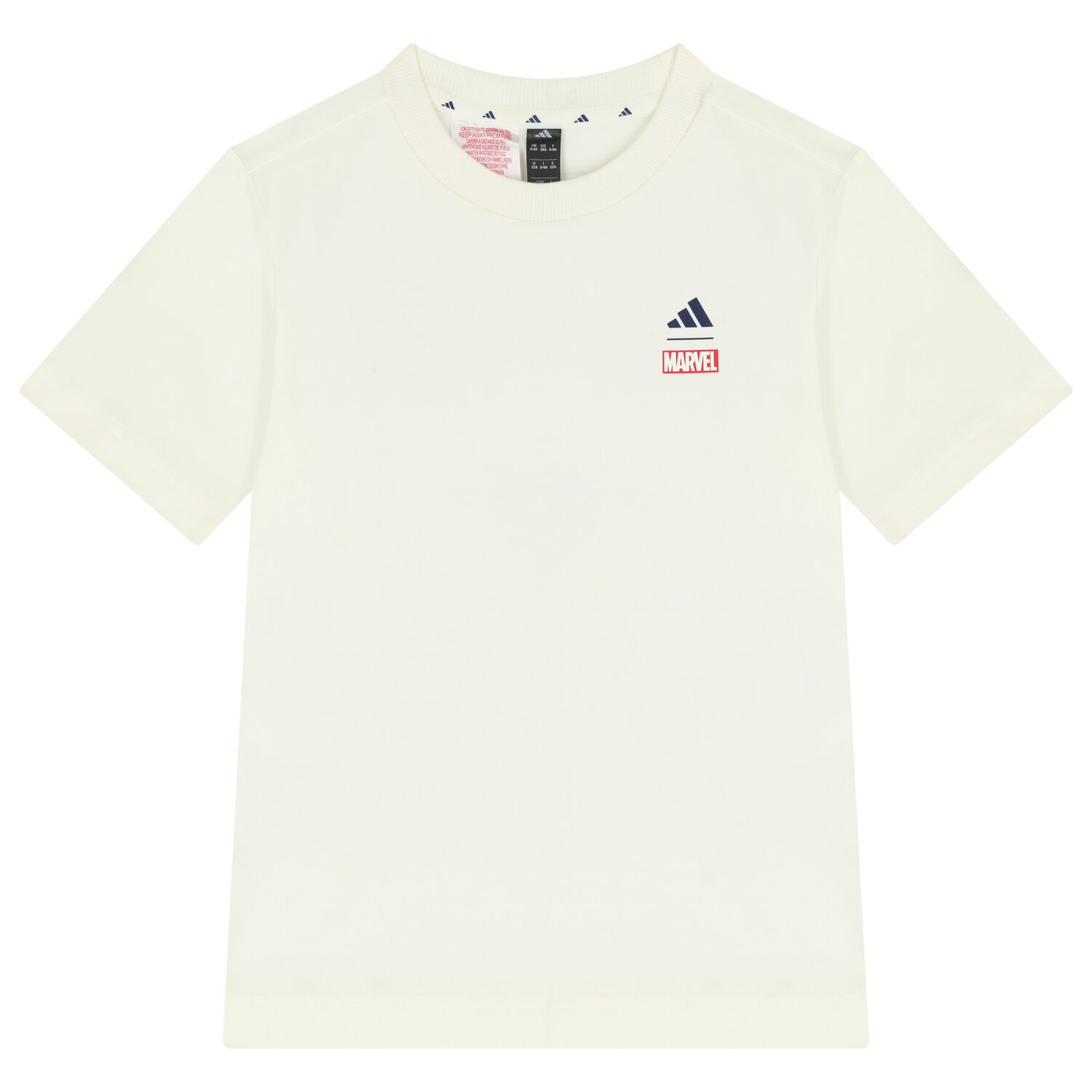 Boys Ivory Marvel Spider Man T-Shirt, 1, hi-res