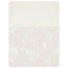 Baby Girls Ivory & Pink Geo Map Blanket, 1, hi-res