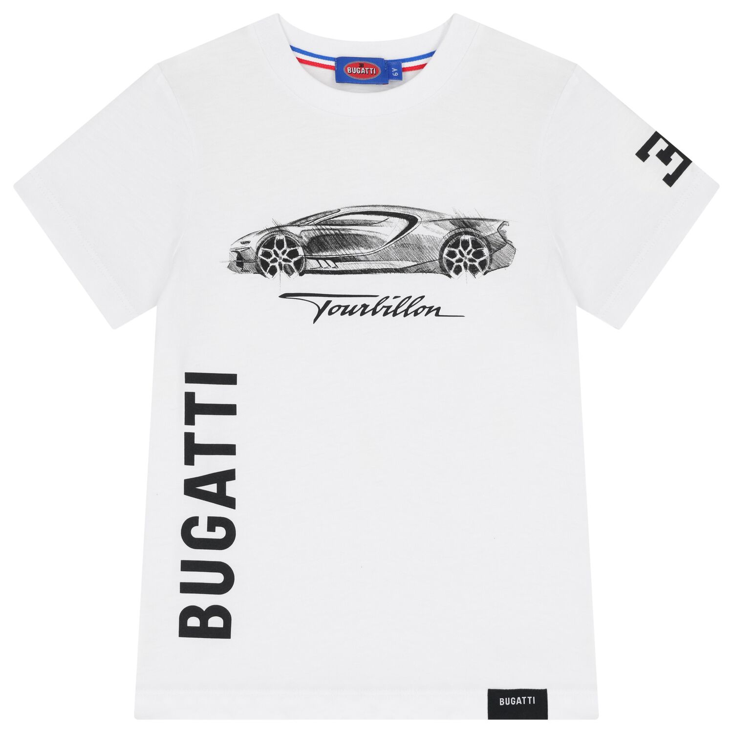 Boys White Logo T-Shirt, 1, hi-res