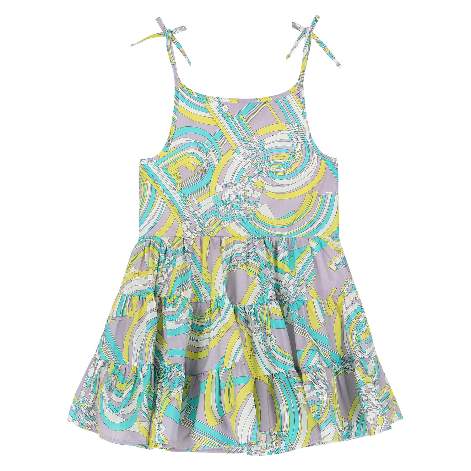 فستان بلا أكمام متعدد الألوان, 1, hi-res