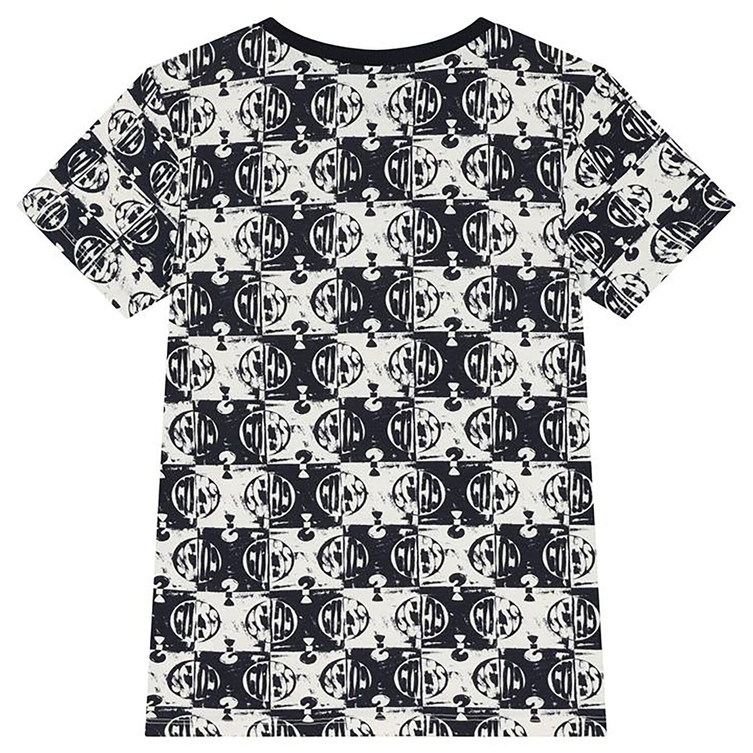 Boys Navy Blue Logo Shorts Set, 2, hi-res