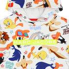 فستان بنات برسومات لوني تونز باللون الابيض , 1, hi-res