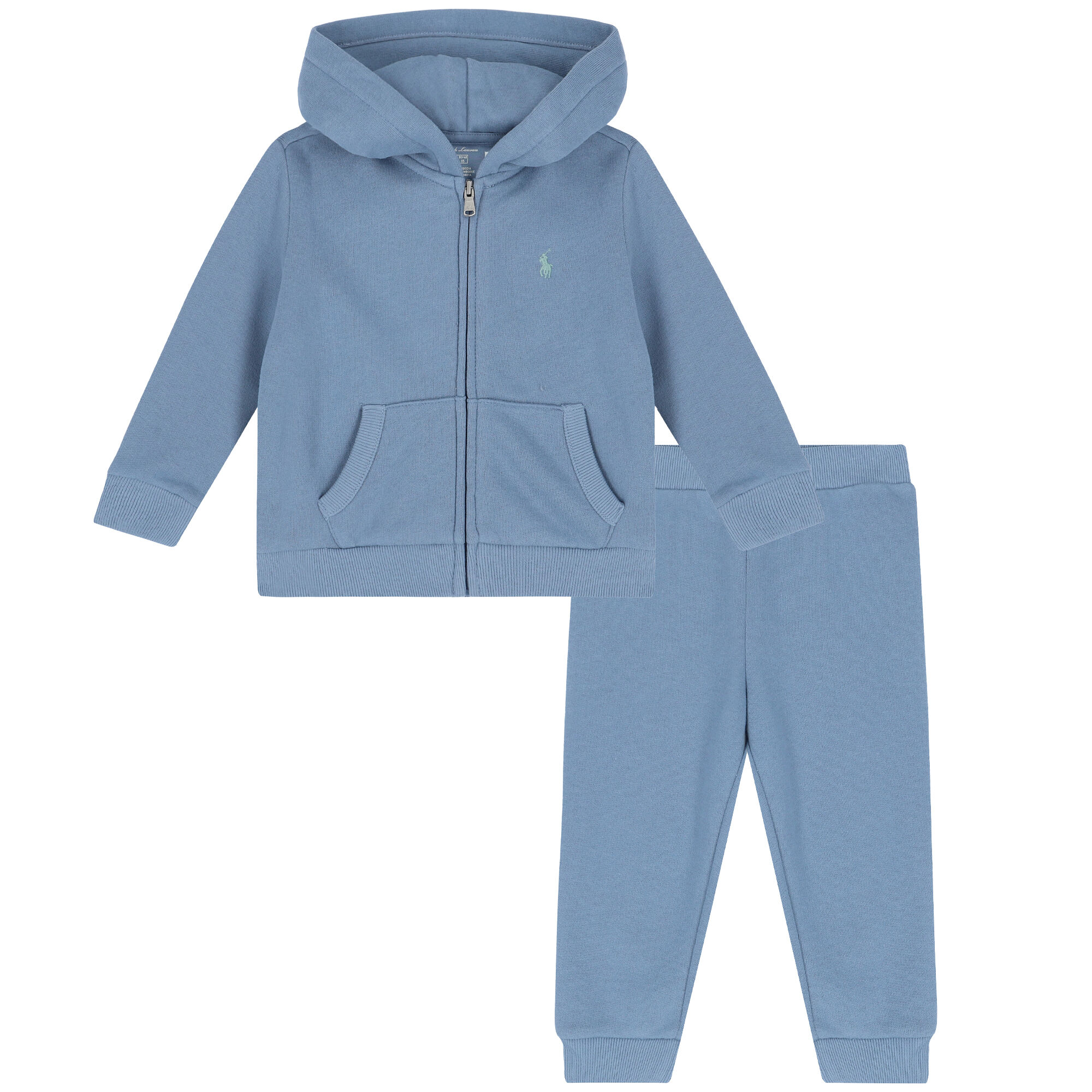 Ralph Lauren Baby Boys Blue Logo Tracksuit Junior Couture QA