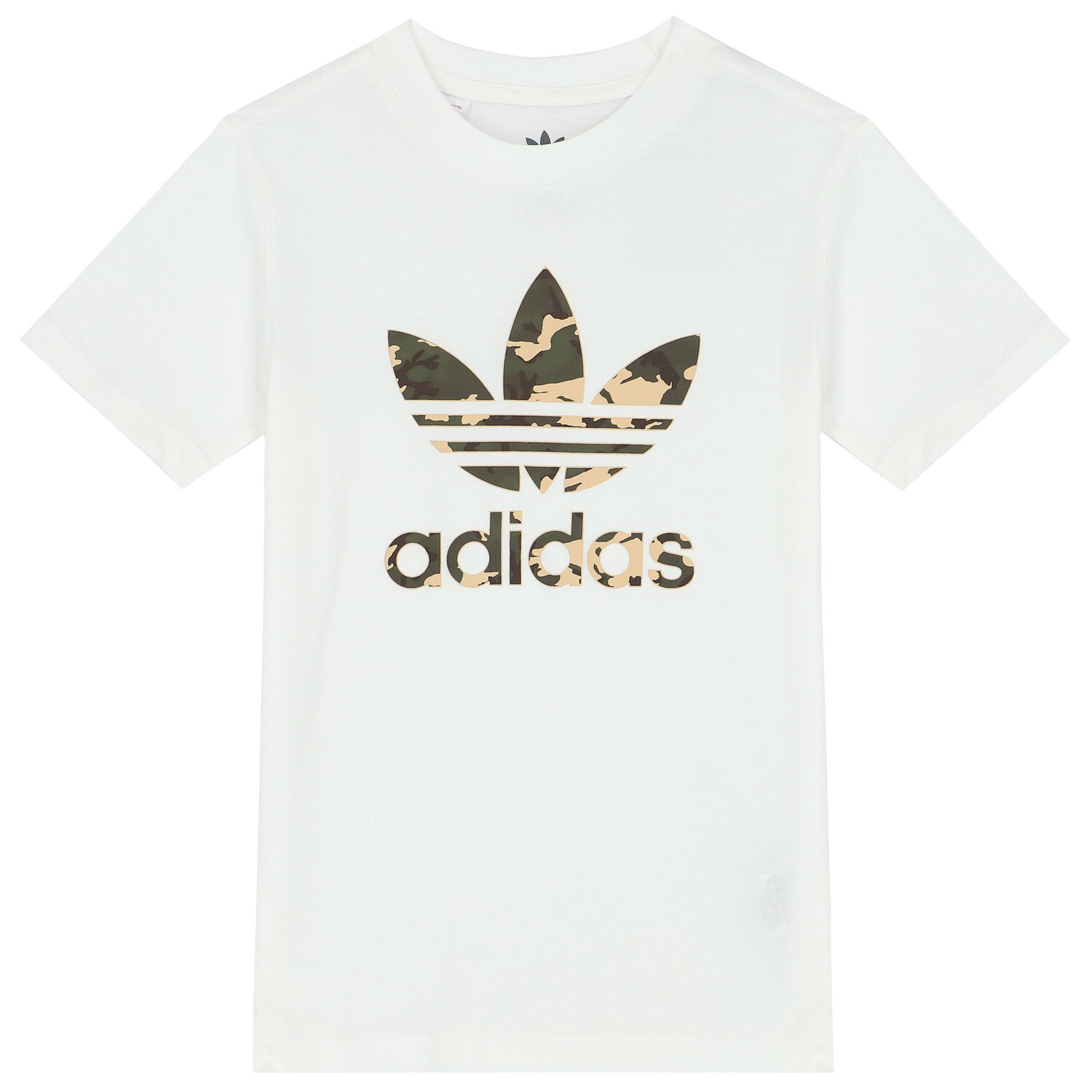 تيشيرت بالشعار باللون الأبيض, 1, hi-res