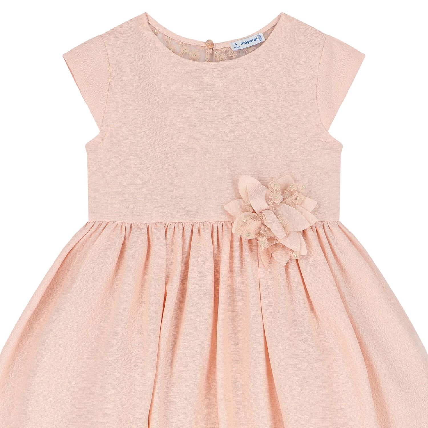 Girls Pink Flower Dress, 1, hi-res image number null