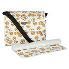 شنطة مواليد بشعار تيدي باللون العاجي للأطفال  , 3, hi-res