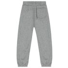 Boys Grey Tiger Logo Tracksuit, 1, hi-res