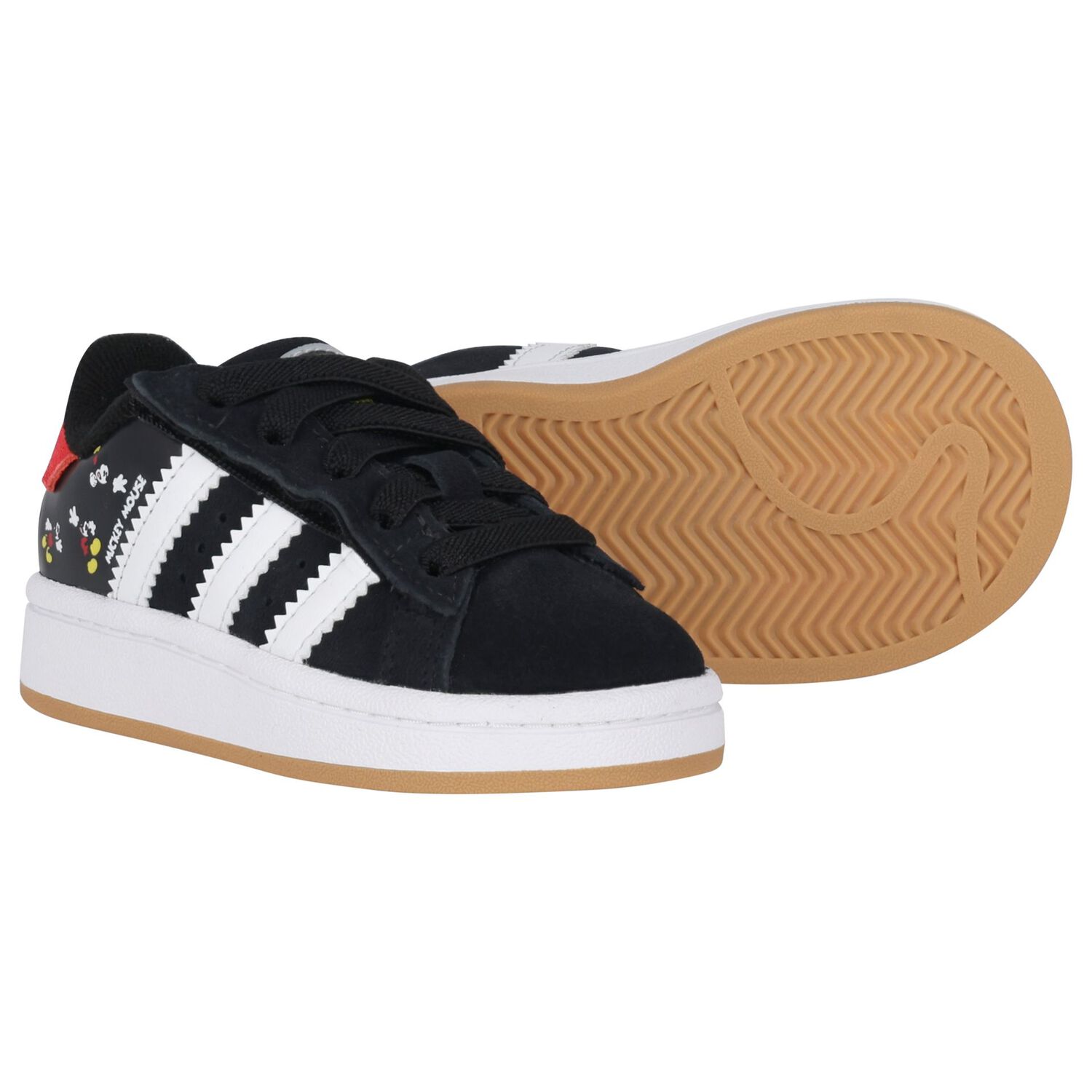 Black & White Campus 00s Led Lights Trainers, 1, hi-res