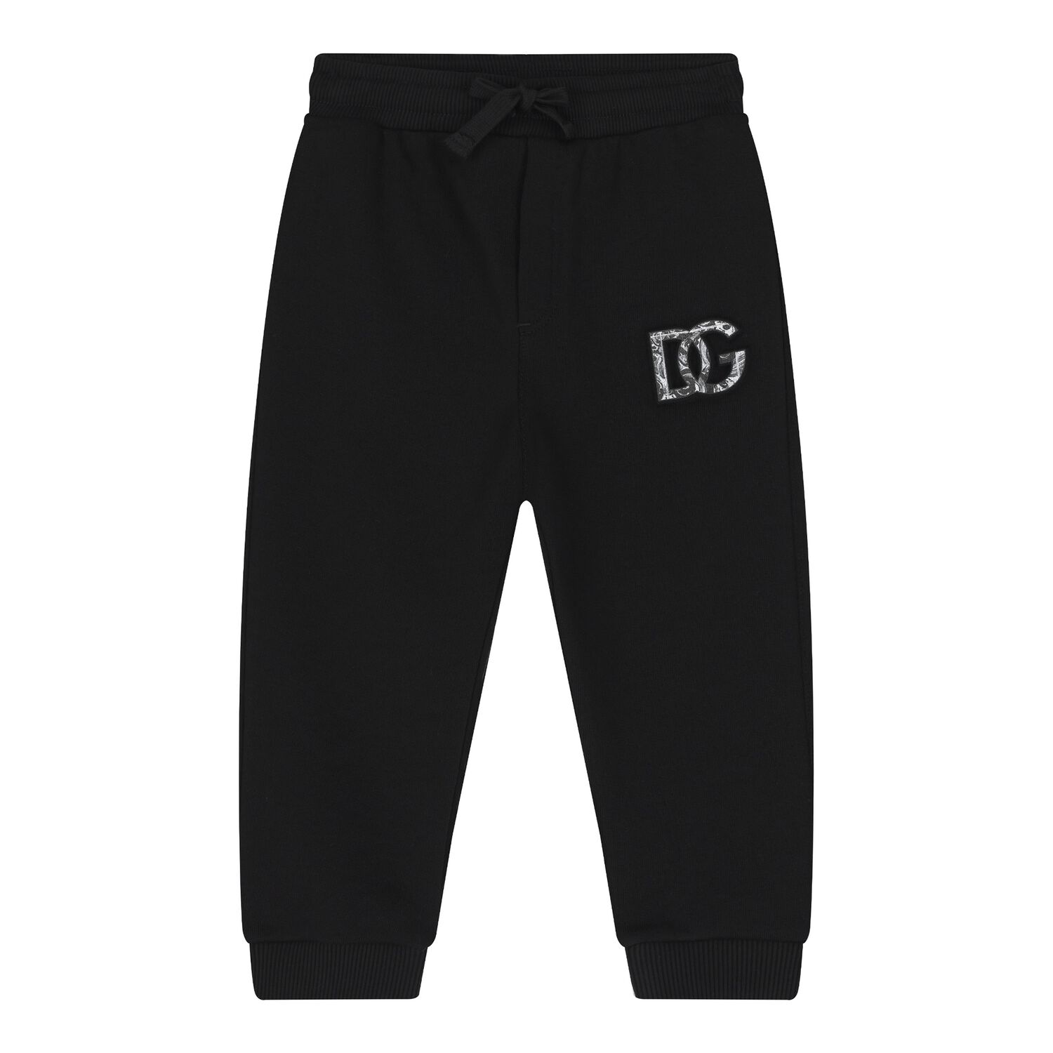 Baby Boys Black Logo Majolica Joggers, 1, hi-res image number null