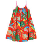 فستان بطبعة باللون الأحمر, 1, hi-res