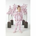 Girls Pink Floral Tracksuit, 1, hi-res