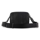 Girls Black Rhinestone Logo Leather Handbag ( 17CM ), 1, hi-res