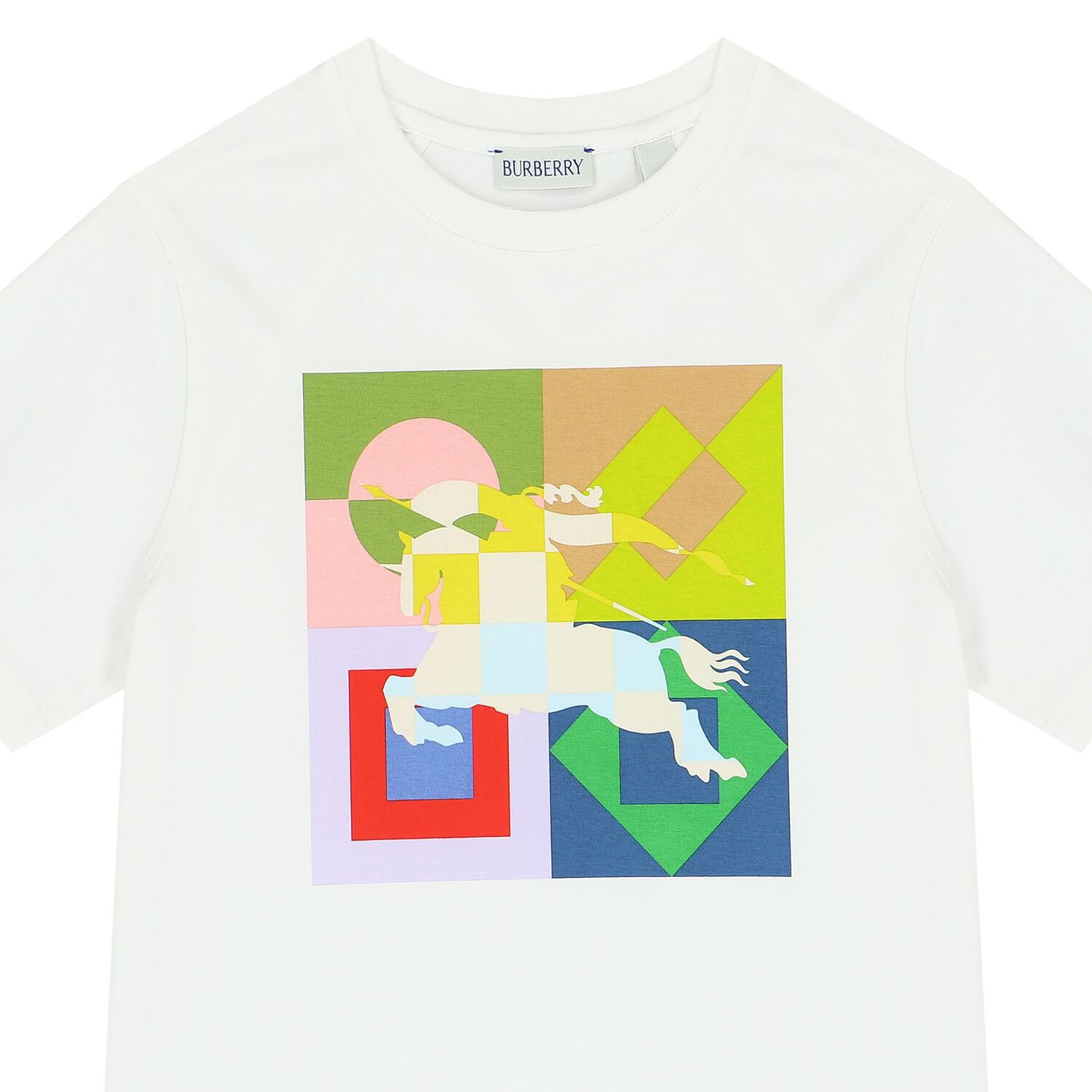 تيشيرت أولاد بطبعة باللون الأبيض, 1, hi-res