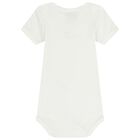 بودى سوت بنات بطبعه قلب باللون العاجى ( 3 قطع ) , 1, hi-res