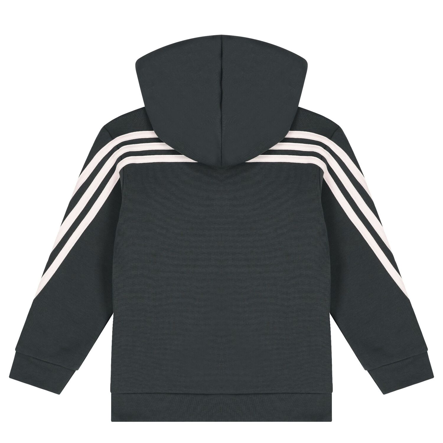 Grey Logo Hooded Zip Up Top, 1, hi-res image number null