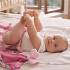 طقم تنورة بنات بطبعة فراشة  باللون  الوردى, 1, hi-res