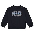 Boys Navy Blue Sweatshirt, 1, hi-res