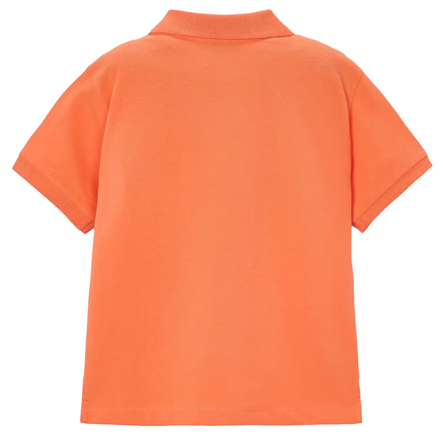 Boys Orange Logo Polo Shirt, 8, hi-res