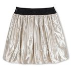 Girls Gold Bubble Skirt, 1, hi-res