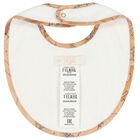 Ivory & Beige Geo Map Babygrow Gift Set, 4, hi-res