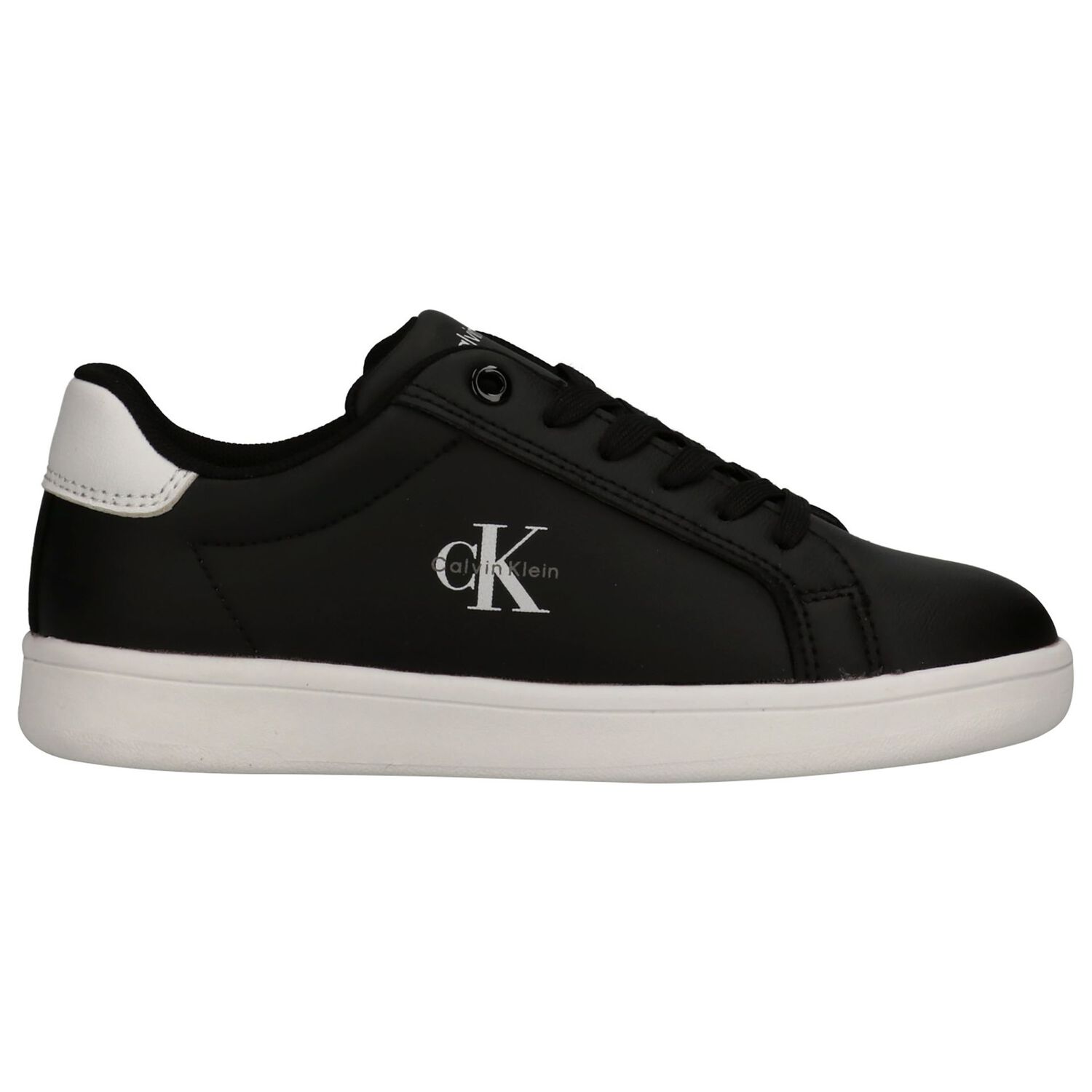 Black & White Logo Trainers, 1, hi-res