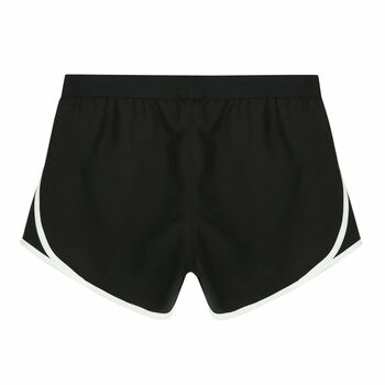 Girls Black Logo Shorts