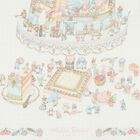 بطانية قماط بطبعة كعكة باللون الأبيض للأطفال, 1, hi-res