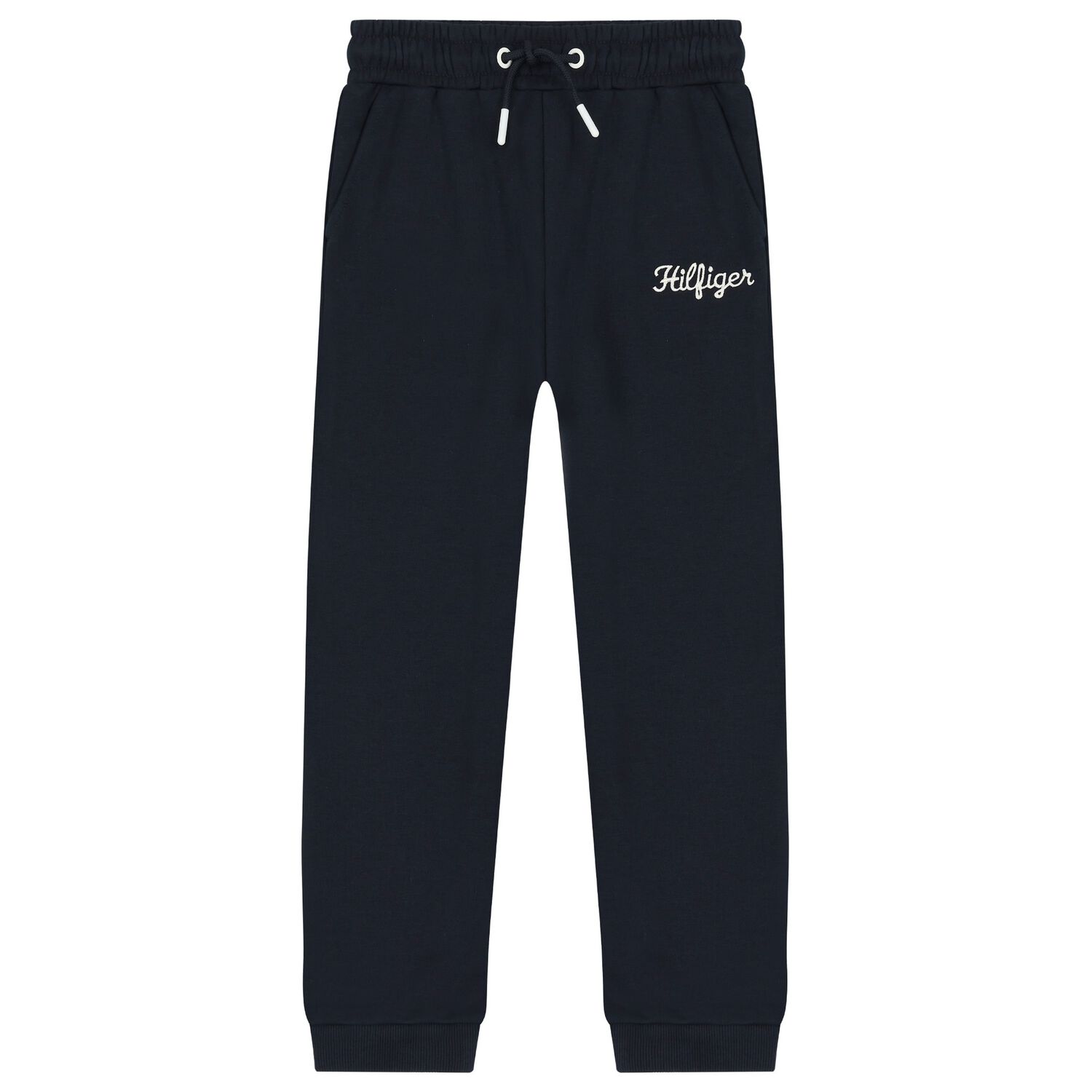 Boys Navy Blue Logo Joggers, 1, hi-res image number null