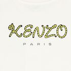 تيشيرت بشعار النمر باللون العاجي, 2, hi-res