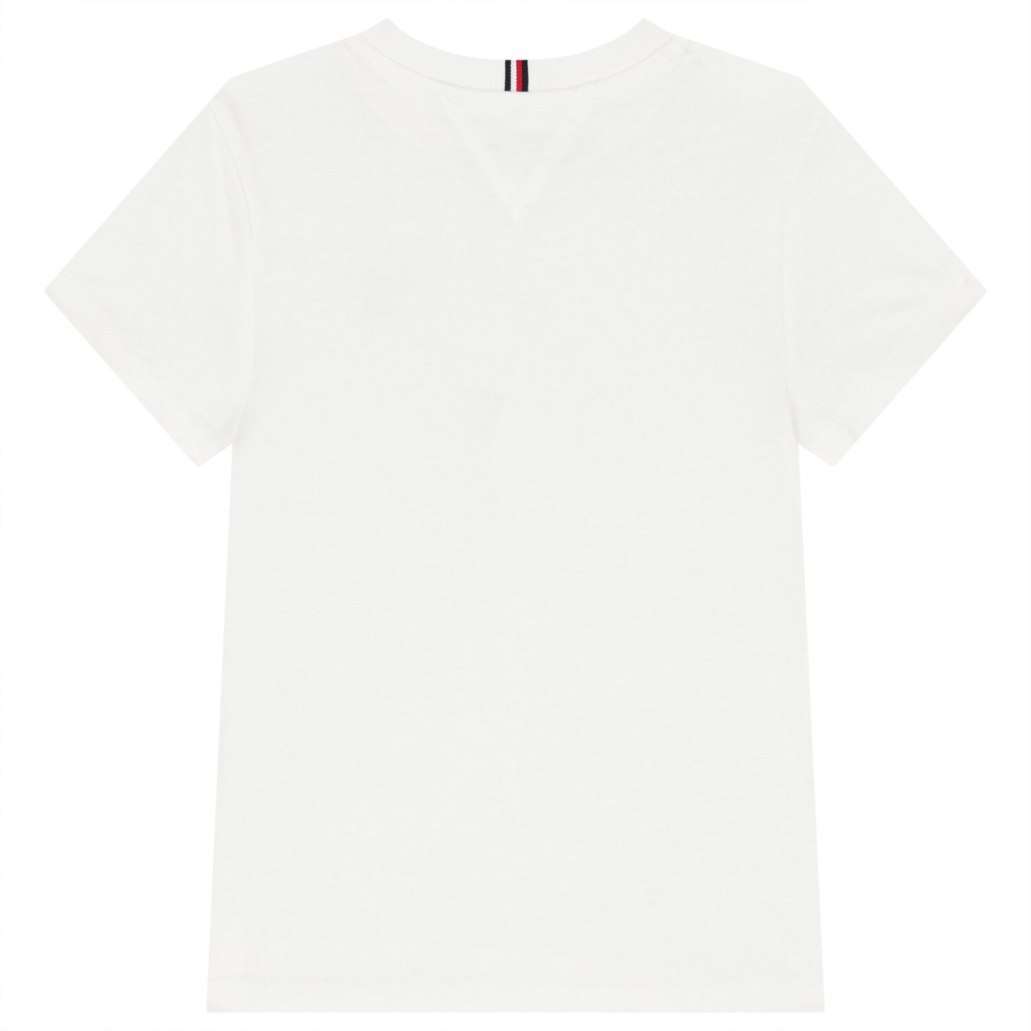 Girls White Logo T-Shirt, 2, hi-res
