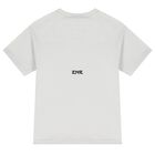 طقم شورت أولاد بالشعار باللون الرمادي و الأسود , 1, hi-res