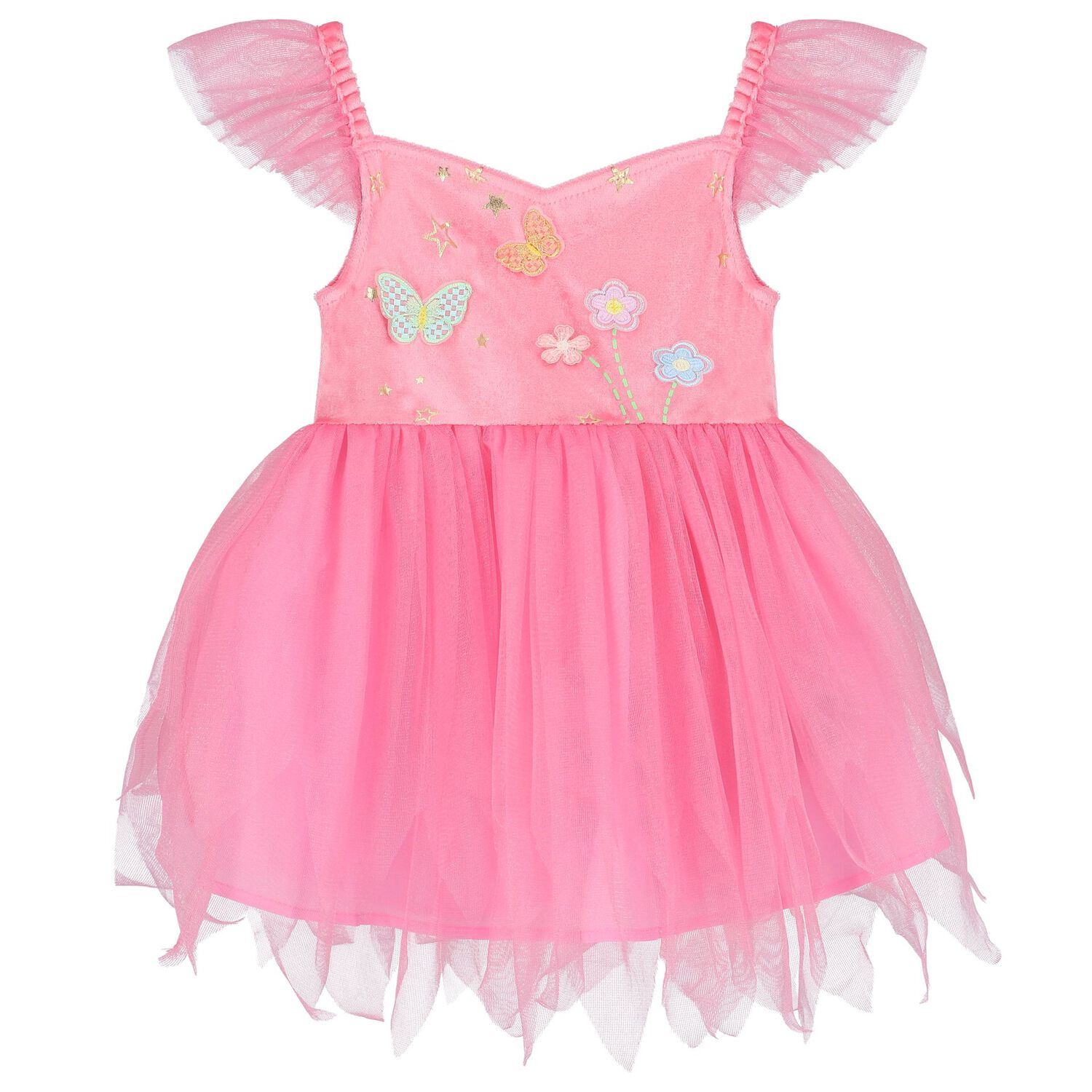 Girls Pink Fairy Costume, 1, hi-res image number null
