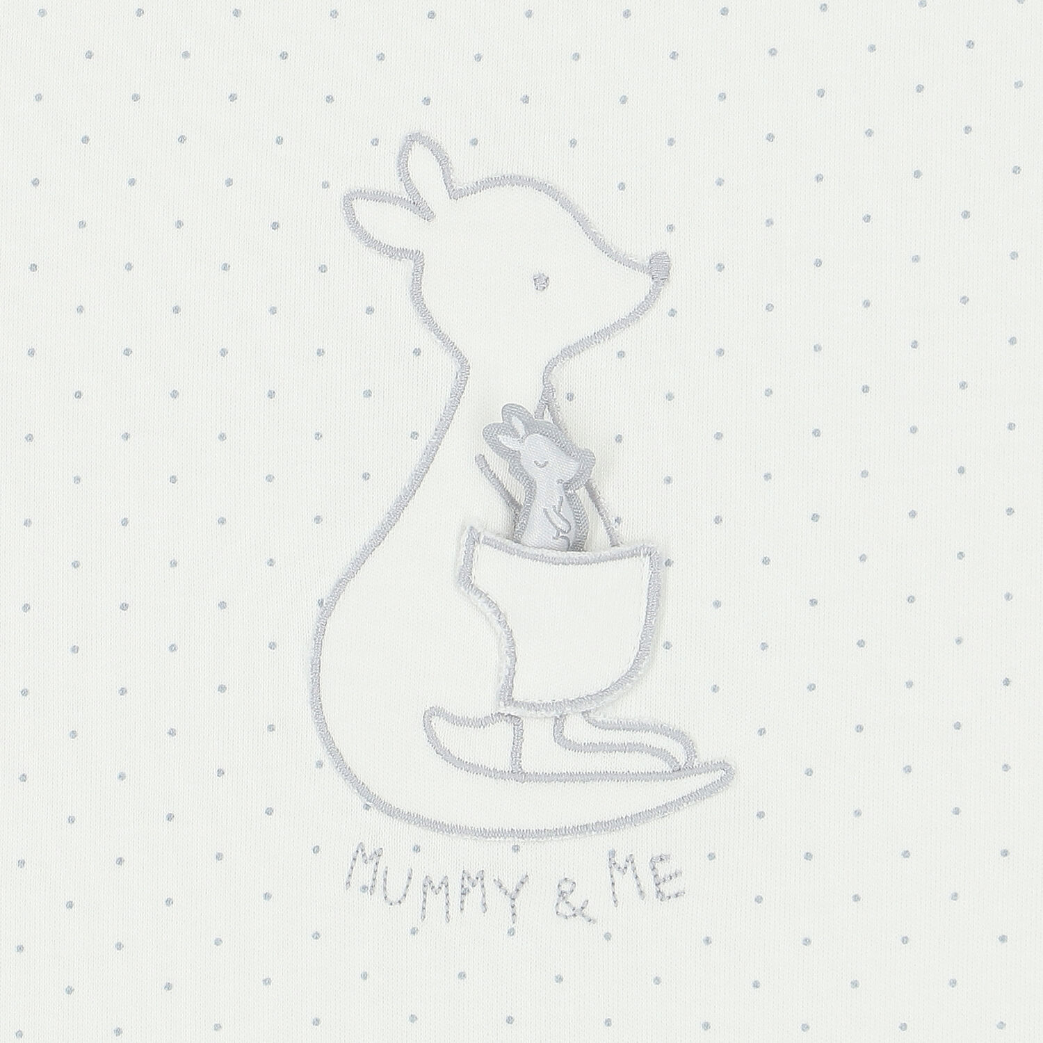 بطانية بطبعة باللون الأبيض, 1, hi-res