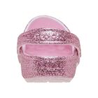 Girls Pink Glitter Classic Clogs Sandals , 1, hi-res