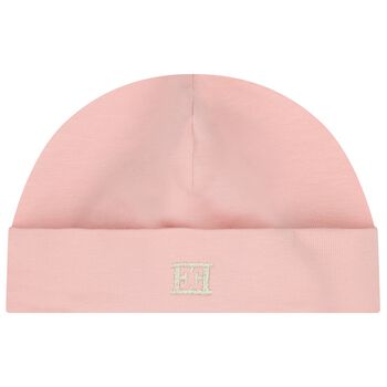 Baby Girls Pink Logo Hat