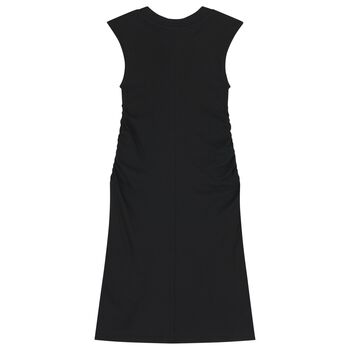 Girls Black Logo Dress