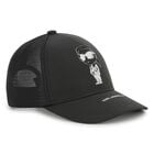 Boys Black Ikonik Karl Cap, 1, hi-res