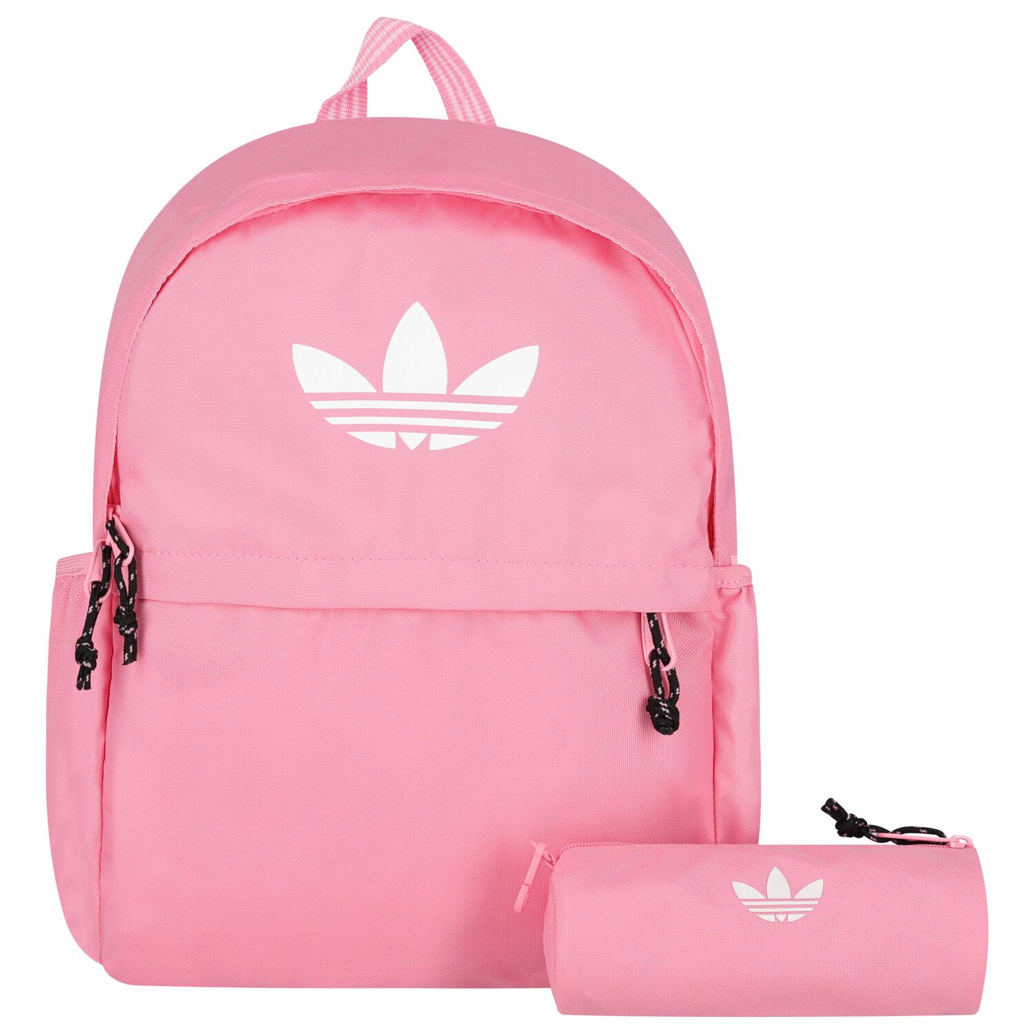 Girls Pink Logo Backpack, 1, hi-res