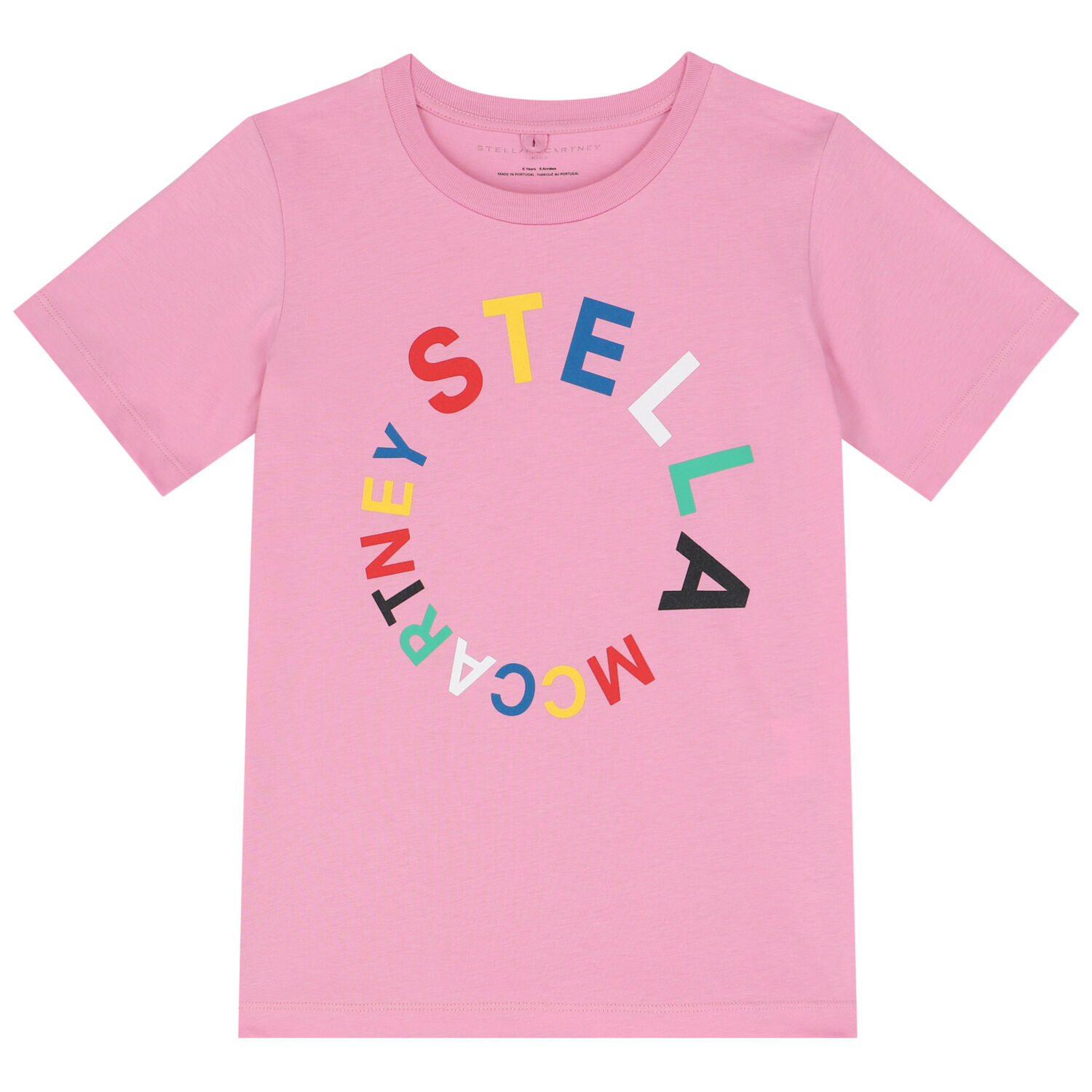 Girls Pink Logo T-Shirt, 2, hi-res