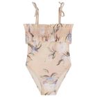 ملابس سباحة زهرية للبنات, 1, hi-res