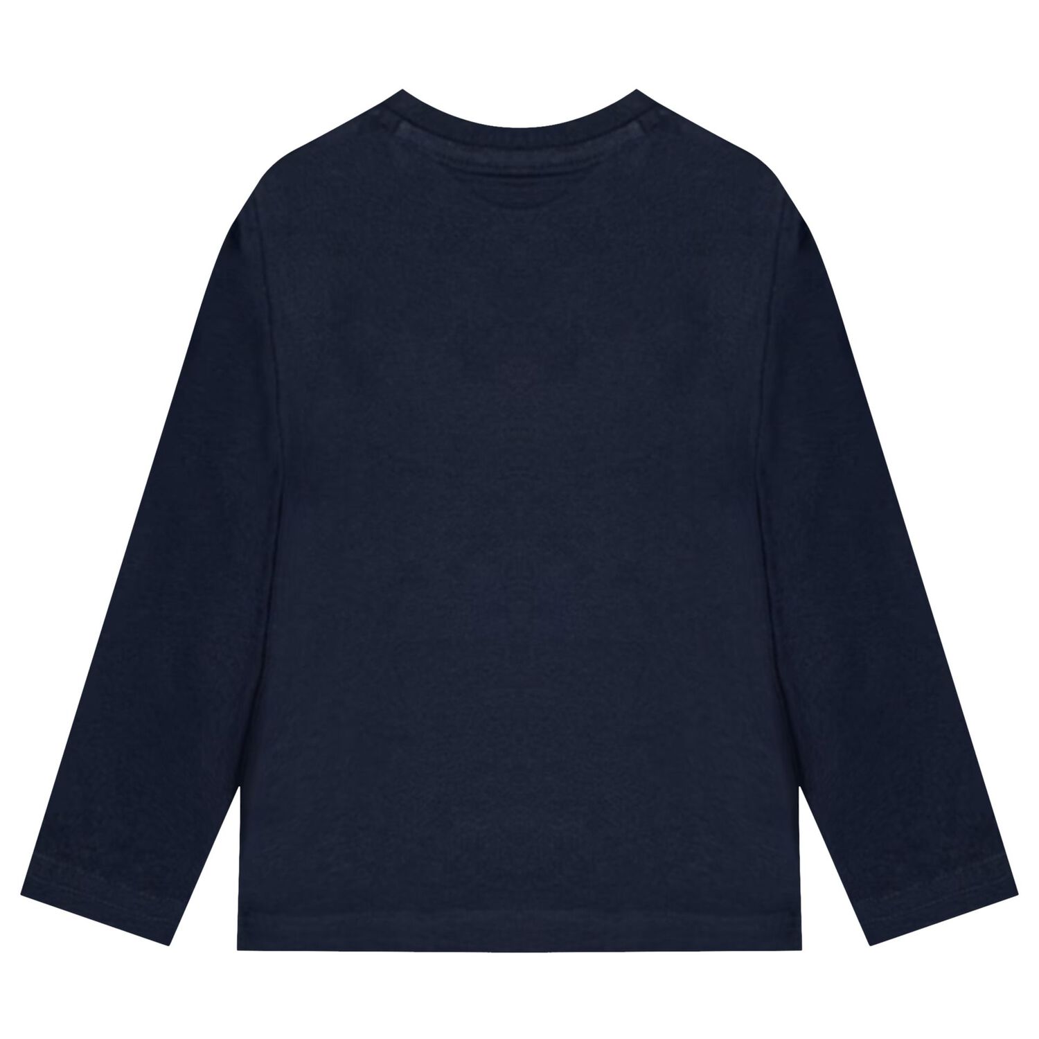 Boys Navy Blue Truck Long Sleeve Top, 2, hi-res