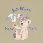Beige Thomas Bear Logo T-Shirt, 1, hi-res