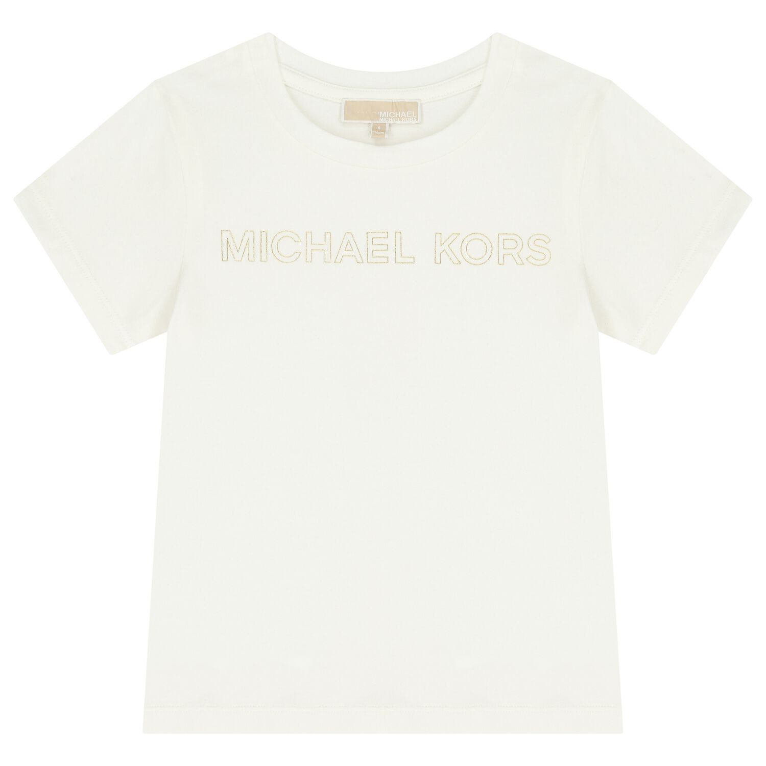 Girls Ivory Logo T-Shirt, 1, hi-res image number null