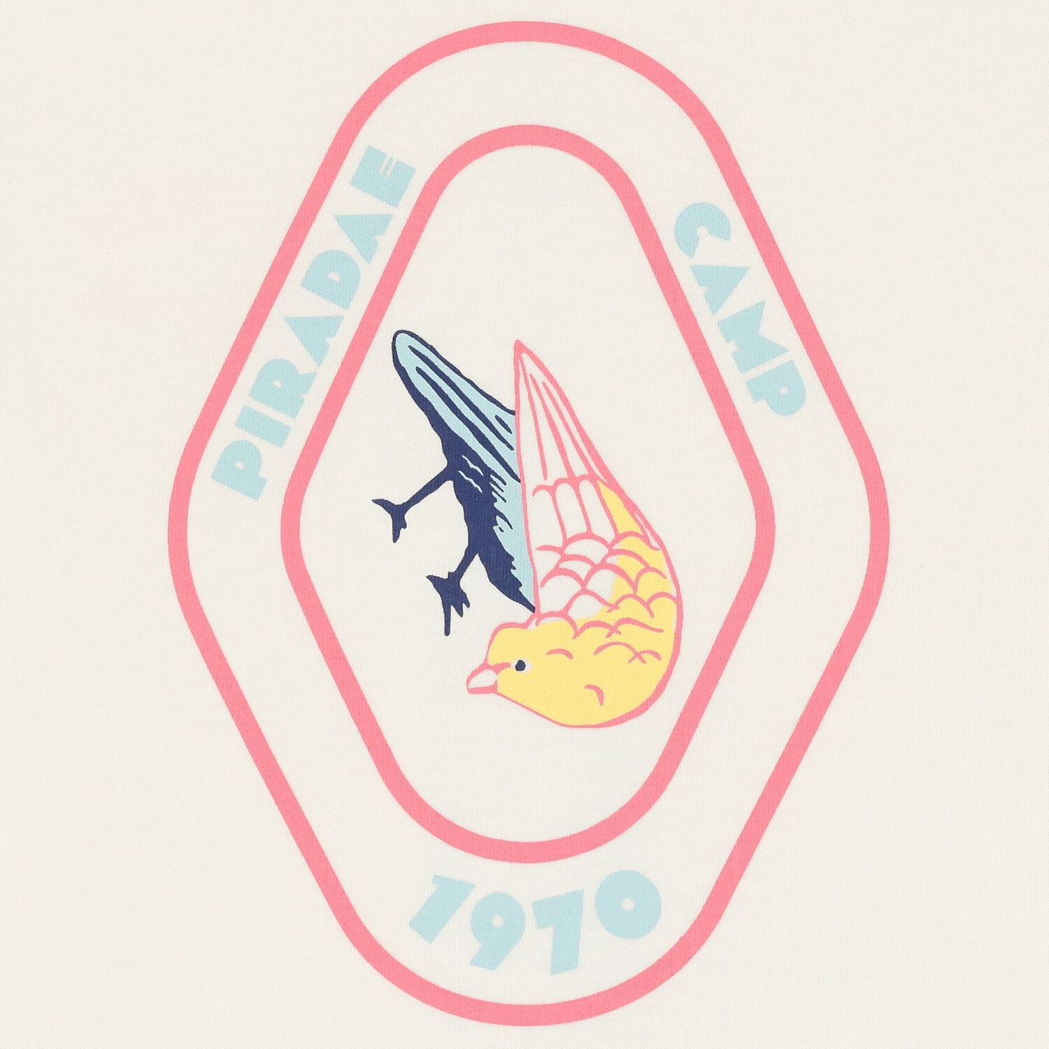 تيشيرت بنات بشعار تيدي باللون العاجي والوردي (2 قطع) , 1, hi-res image number null