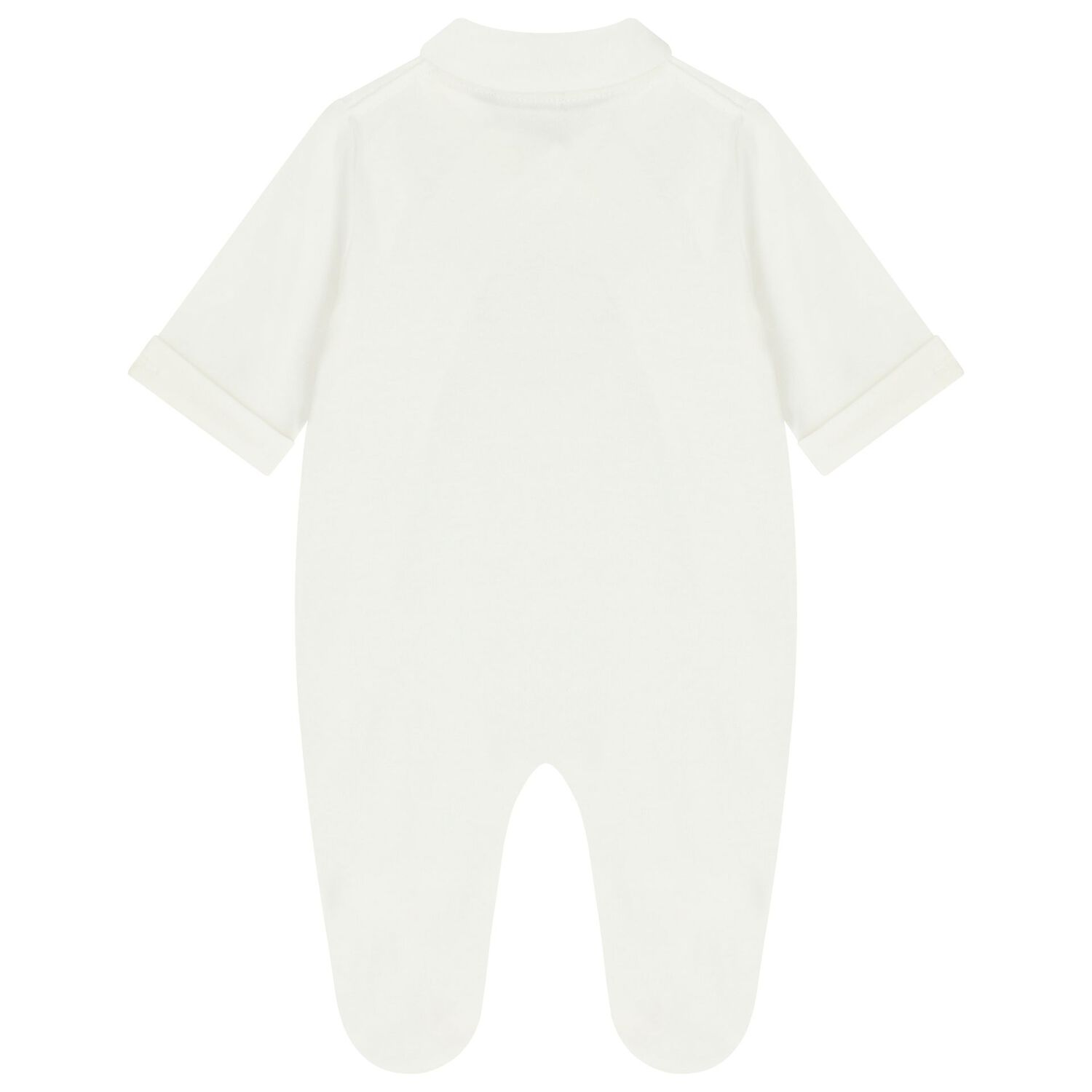 Baby Boys Ivory Crown Babygrow, 1, hi-res image number null