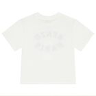 تي شيرت بالشعار باللون العاجي, 1, hi-res